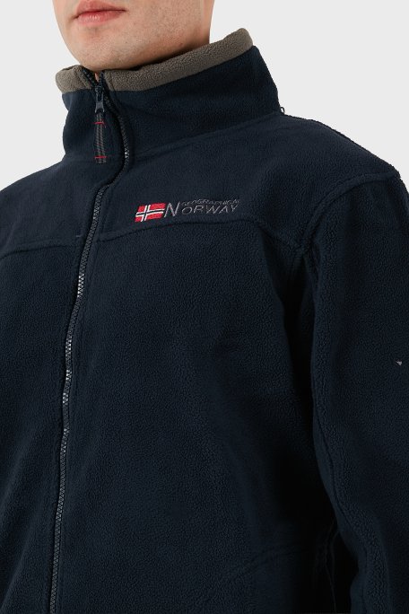 Norway Geographical Yumuşak Dokulu Soğuğa Dayanıklı Outdoor Erkek Polar TAMAZONIE LACİVERT - Norway Geographical (1)
