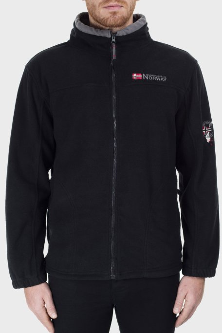 Norway Geographical Yumuşak Dokulu Soğuğa Dayanıklı Outdoor Erkek Polar TAMAZONIE SİYAH - Norway Geographical (1)