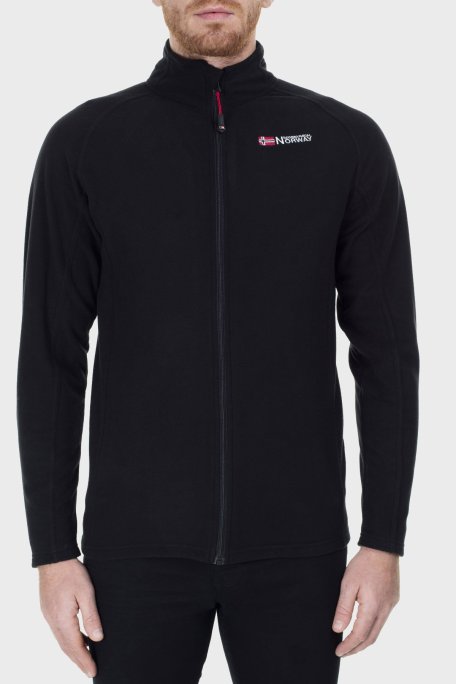 Norway Geographical Yumuşak Dokulu Soğuğa Dayanıklı Outdoor Erkek Polar TUG SİYAH - Norway Geographical