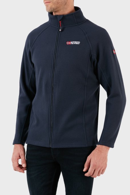 Norway Geographical Yumuşak Dokulu Soğuğa Dayanıklı Outdoor Erkek Polar TUG LACİVERT - Norway Geographical (1)