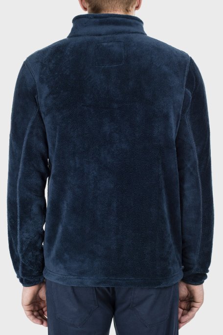 Norway Geographical Yumuşak Dokulu Soğuğa Dayanıklı Fermuarlı Outdoor Erkek Polar UPLOAD LACİVERT - Norway Geographical (1)