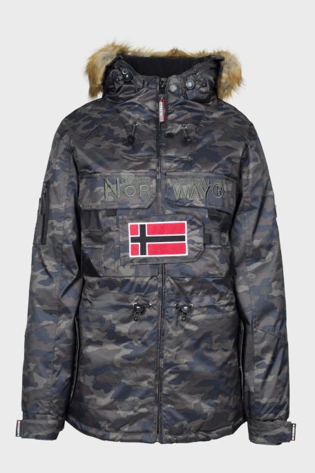 Norway Geographical Outdoor Bayan Parka BELLACIAO HAKİ - Norway Geographical
