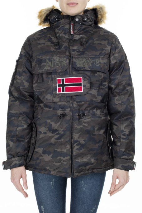 Norway Geographical Outdoor Bayan Parka BELLACIAO HAKİ - Norway Geographical (1)