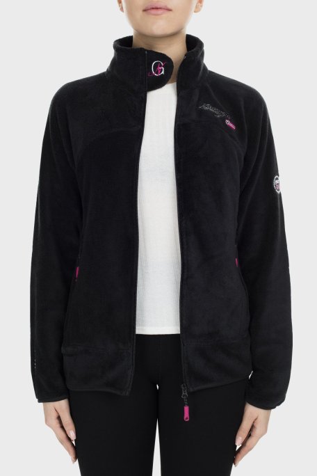 Norway Geographical Yumuşak Dokulu Soğuğa Dayanıklı Outdoor Bayan Polar UPALINEB SİYAH - Norway Geographical (1)