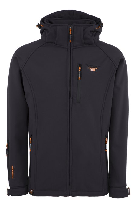 Norway Geographical Su Geçirmez Çıkarılabilir Kapüşonlu Outdoor Erkek Mont TABOO KOYU GRİ - Norway Geographical