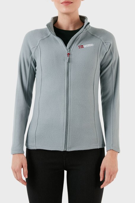 Norway Geographical Yumuşak Dokulu Soğuğa Dayanıklı Outdoor Bayan Polar TUG K GRİ - Norway Geographical