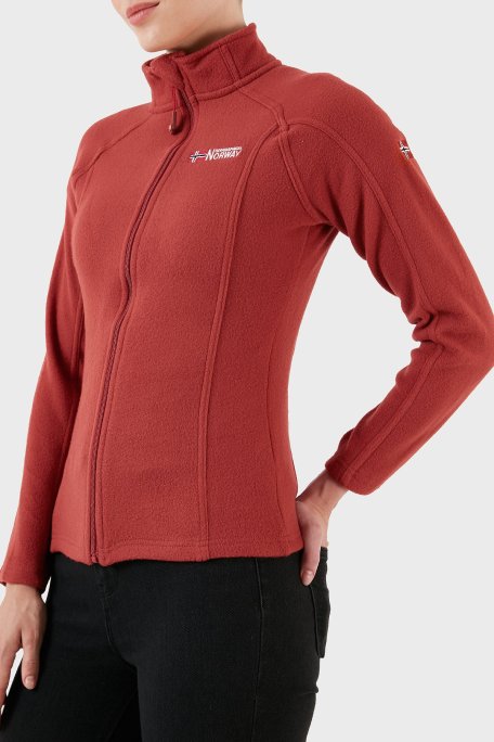 Norway Geographical Yumuşak Dokulu Soğuğa Dayanıklı Outdoor Bayan Polar TUG K KİREMİT - Norway Geographical (1)