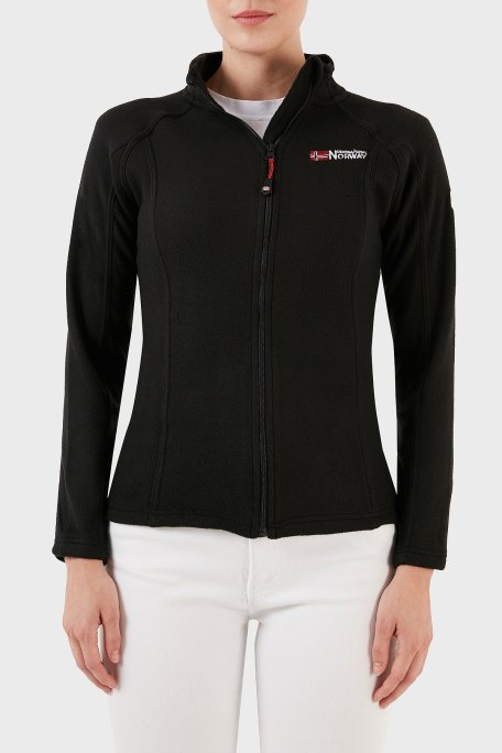 Norway Geographical Yumuşak Dokulu Soğuğa Dayanıklı Outdoor Bayan Polar TUG K SİYAH - Norway Geographical