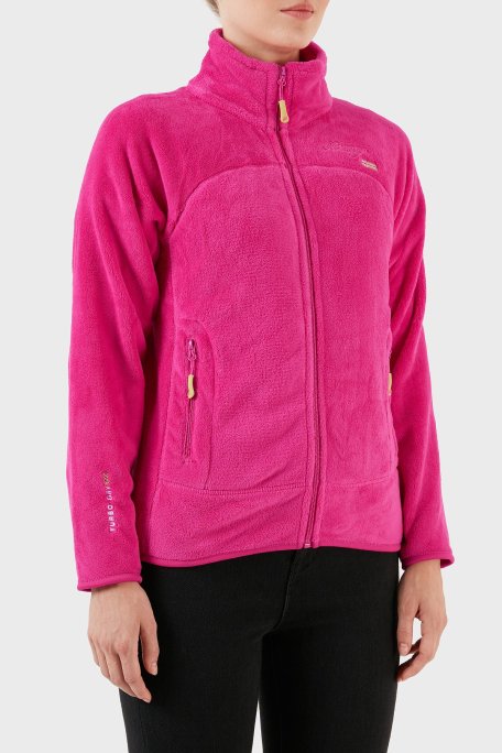 Norway Geographical Yumuşak Dokulu Soğuğa Dayanıklı Outdoor Bayan Polar UPALINE FUŞYA - Norway Geographical