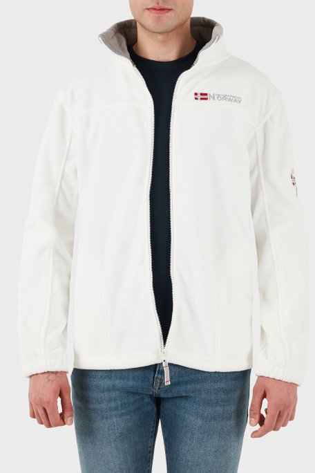 Norway Geographical Yumuşak Dokulu Soğuğa Dayanıklı Outdoor Erkek Polar TAMAZONIE BEYAZ - Norway Geographical