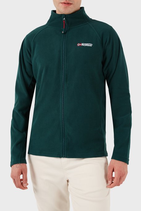 Norway Geographical Yumuşak Dokulu Soğuğa Dayanıklı Outdoor Erkek Polar TUG YEŞİL - Norway Geographical