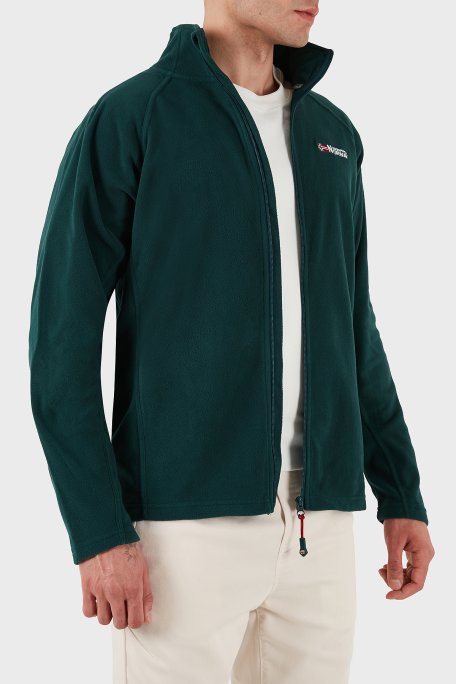 Norway Geographical Yumuşak Dokulu Soğuğa Dayanıklı Outdoor Erkek Polar TUG YEŞİL - Norway Geographical (1)