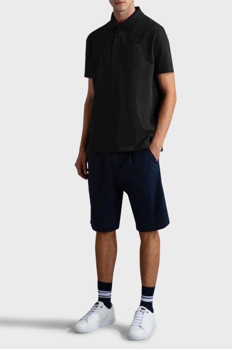 Paul & Shark % 100 Pamuk Regular Fit Düğmeli Erkek Polo Yaka T Shirt 24411247 011 SİYAH - Paul & Shark (1)