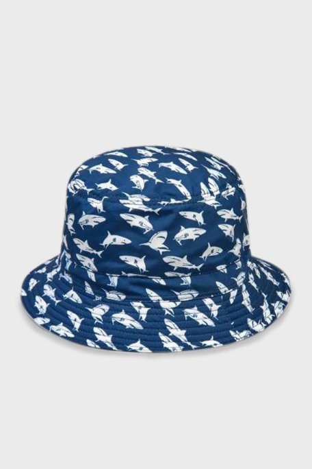 Paul & Shark Logo Baskılı Bucket Erkek Şapka 24417128 L17 LACİVERT - Paul & Shark (1)