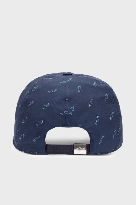 Paul & Shark Logo Desenli Erkek Şapka 24417126 L22 LACİVERT - Paul & Shark (1)