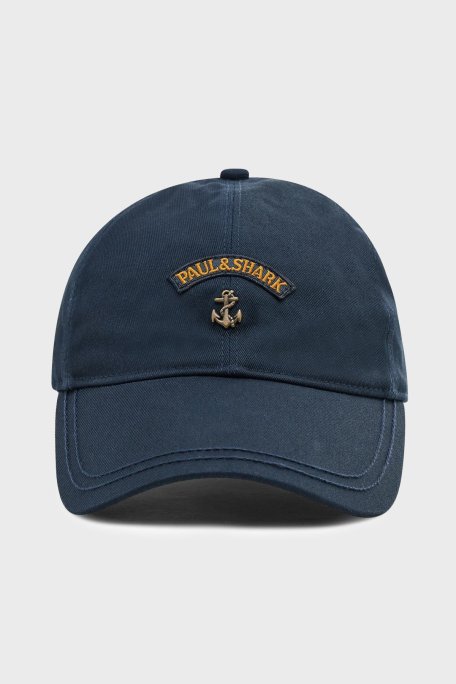 Paul & Shark Logolu Pamuklu Erkek Şapka C0P720 013 LACİVERT - Paul & Shark (1)