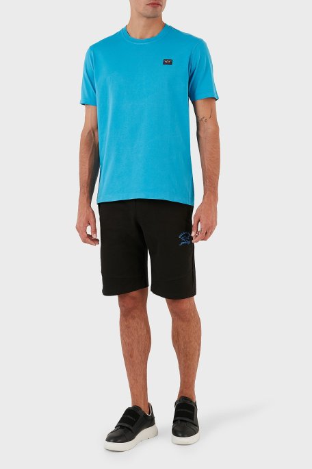 Paul & Shark Pamuklu Belden Bağlamalı Cepli Regular Fit Erkek Short 23411837 011 SİYAH - Paul & Shark