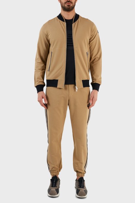 Paul & Shark Pamuklu Regular Fit Kolej Yaka Erkek Eşofman Takımı 12311526 551 BEJ - Paul & Shark