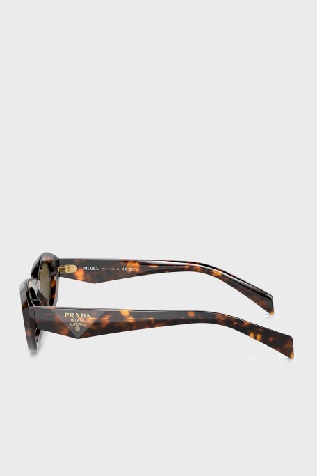 Prada Logolu Güneş Bayan Gözlük 0PR 26ZS 14L09Z 55 Bal Kaplumbağa Kabuğu - Prada (1)
