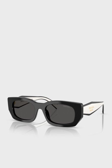 Prada Logolu Güneş Kadın Gözlük 0PR B05S 09Q08Z 53 Siyah - Prada