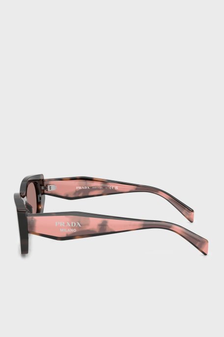 Prada Logolu Güneş Kadın Gözlük 0PR B05S 23A60B 53 Kahverengi - Prada (1)