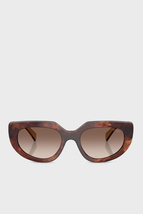 Prada Logolu Güneş Kadın Gözlük 0PRD02S 00K10S 53 KAHVE - Prada (1)