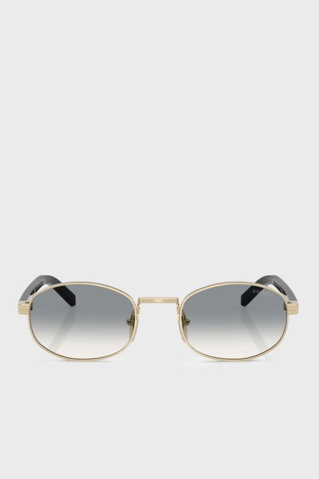 Prada Oval Güneş Bayan Gözlük 0PR B53S ZVN02C 52 Altın - Prada (1)