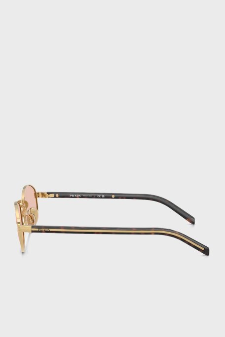 Prada Oval Güneş Kadın Gözlük 0PRB53S 5AK50V 52 Altın - Prada (1)