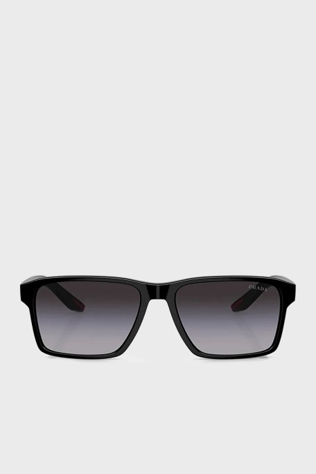 Prada Sport Logolu Güneş Erkek Gözlük 0PS 05YS 1AB09U 58 Siyah - Prada Sport (1)