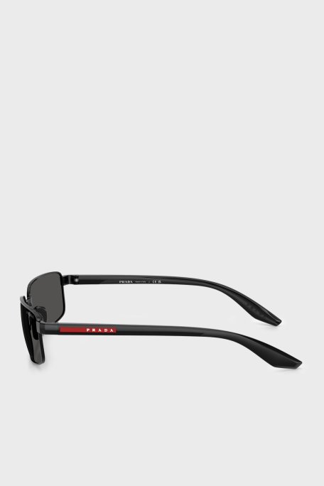 Prada Sport Logolu Güneş Erkek Gözlük 0PS B54S 1AB08Z 59 Siyah - Prada Sport (1)