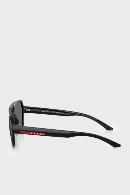 Prada Sport Logolu Güneş Erkek Gözlük 0PSA06S 1AB02G 59 Siyah - Prada Sport (1)