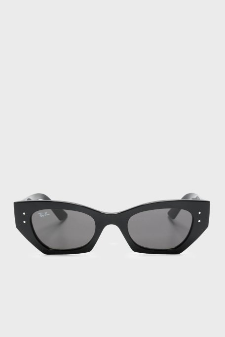 Ray Ban Asimetrik Logolu Güneş Unisex Gözlük 0RB4430 667787 49 Siyah - Ray Ban (1)