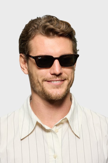 Ray Ban Logolu Güneş Erkek Gözlük 0RB4456 135987 53 Kaplumbağa kabuğu - Ray Ban (1)