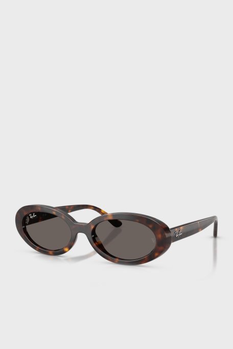 Ray Ban Oval Güneş Kadın Gözlük 0RB2223 902B1 54 Kaplumbağa kabuğu - Ray Ban