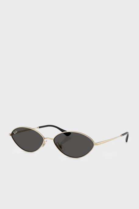Ray Ban Oval Güneş Unisex Gözlük 0RB3757 921387 56 Altın - Ray Ban