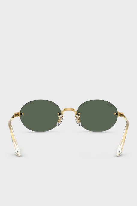 Ray Ban Oval Güneş Unisex Gözlük 0RB3929 00171 54 Altın - Ray Ban (1)