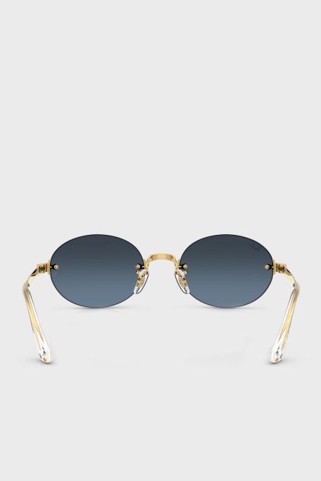 Ray Ban Oval Güneş Unisex Gözlük 0RB3929 001S2 54 Altın - Ray Ban (1)