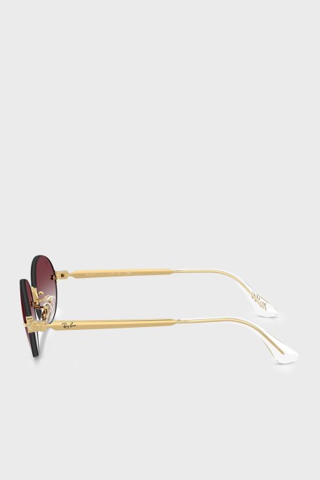 Ray Ban Oval Güneş Unisex Gözlük 0RB3929 0018H 54 Altın - Ray Ban (1)