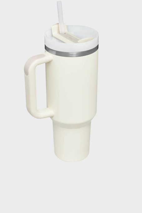 Stanley Adv 40OZ Quencher 2.O Tm Tumb Pipetli Unisex Termos 10-10824 Krem - Stanley (1)