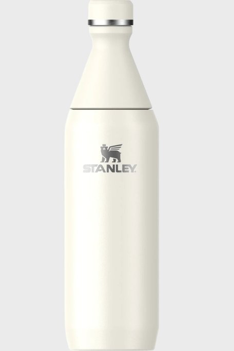 Stanley The All Day Slim Bottle 0.60 Lt Su Şişesi Unisex Termos 10-12069 Krem - Stanley