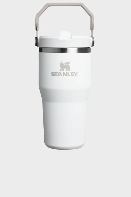 Stanley The IceFlow Flip Straw 2.0 Tumbler 0.6L Unisex Termos 10-12044 Buz Beyazı - Stanley