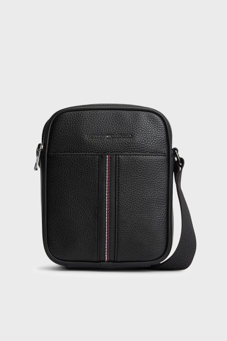 Tommy Hilfiger Ayarlanabilir Askılı Erkek Çanta AM0AM14168 BDS SİYAH - Tommy Hilfiger