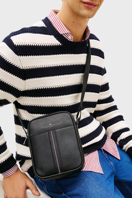 Tommy Hilfiger Ayarlanabilir Askılı Erkek Çanta AM0AM14168 BDS SİYAH - Tommy Hilfiger (1)