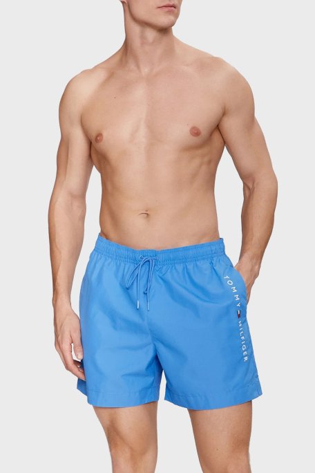 Tommy Hilfiger Cepli Erkek Mayo Short UM0UM03258 C30 MAVİ - Tommy Hilfiger (1)