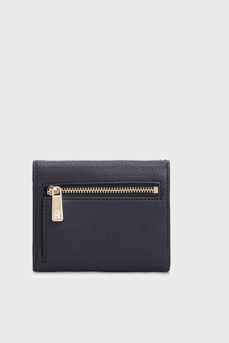 Tommy Hilfiger Çıtçıt Düğmeli Kadın Cüzdan AW0AW18655 DW6 LACİVERT - Tommy Hilfiger (1)