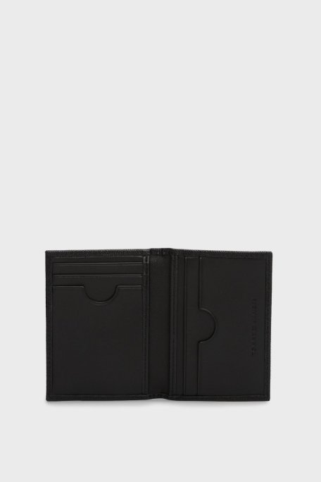 Tommy Hilfiger Deri Logolu Erkek Cüzdan AM0AM13522 BDS SİYAH - Tommy Hilfiger (1)