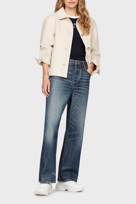 Tommy Hilfiger Deri Sneaker Bayan Ayakkabı FW0FW08346 YBS BEYAZ - Tommy Hilfiger (1)