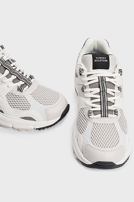 Tommy Hilfiger Kalın Tabanlı Sneaker Erkek Ayakkabı FM0FM05567 PQ8 GRİ-BEYAZ - Tommy Hilfiger (1)