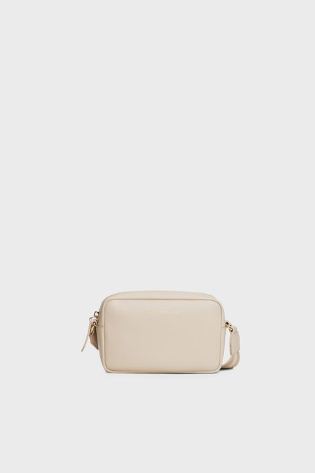 Tommy Hilfiger Logolu Ayarlanabilir Askılı Bayan Çanta AW0AW17689 ACI BEJ - Tommy Hilfiger