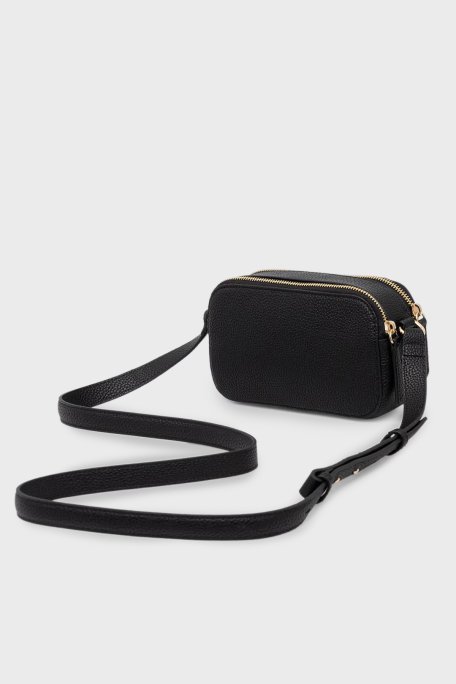 Tommy Hilfiger Logolu Ayarlanabilir Askılı Bayan Çanta AW0AW18153 BDS SİYAH - Tommy Hilfiger (1)